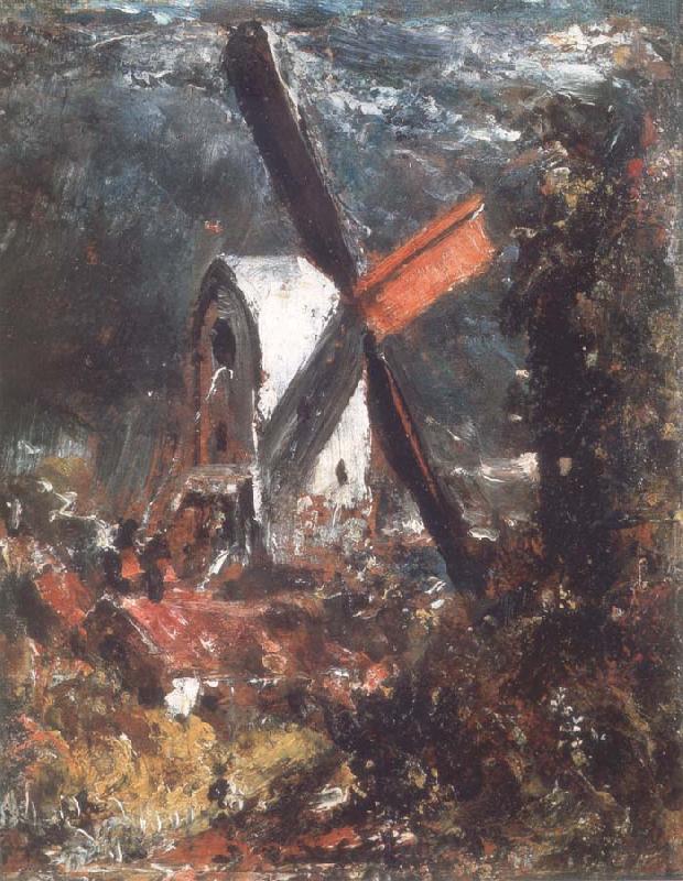 John Constable A windmill near Brighton